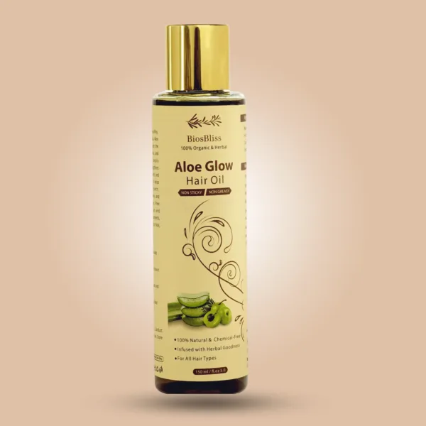 Aloe Glow Hair Oil – Best Hair Fall Oil in Pakistan