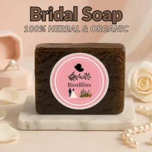 BiosBliss Bridal Soap – 100% Organic Herbal Handmade Soap for Bright, Glowing & Flawless Bridal Skin